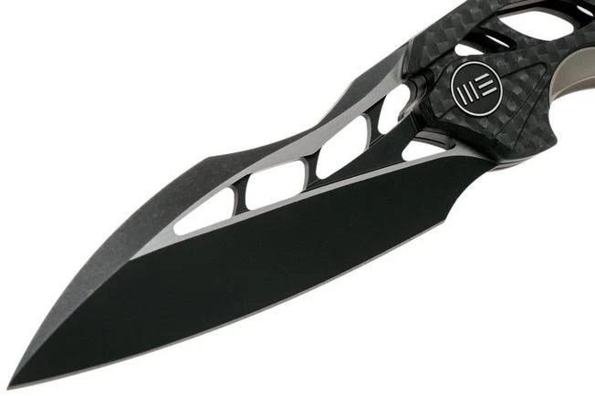WE Knife Arrakis 906CF-B Pocket Knife, Black, Champagne, Elijah Isham Design 5 WE Knife Arrakis 906CF-B Pocket Knife, Black, Champagne, Elijah Isham Design - Image 3