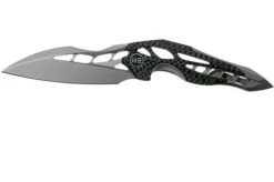 WE Knife Arrakis 906CF-C Pocket Knife, Satin, Gray, Elijah Isham Design