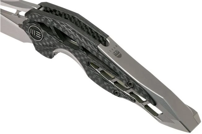 WE Knife Arrakis 906CF-C Pocket Knife, Satin, Gray, Elijah Isham Design 9 WE Knife Arrakis 906CF-C Pocket Knife, Satin, Gray, Elijah Isham Design - Image 7