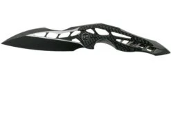 WE Knife Arrakis 906CF-D Pocket Knife, Black, Gray, Elijah Isham Design