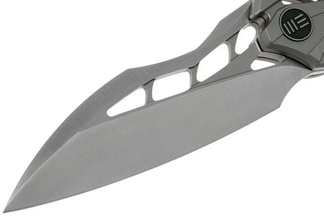 WE Knife Arrakis 906C Pocket Knife, Gold Grey Satin, Elijah Isham Design 5 WE Knife Arrakis 906C Pocket Knife, Gold Grey Satin, Elijah Isham Design - Image 3