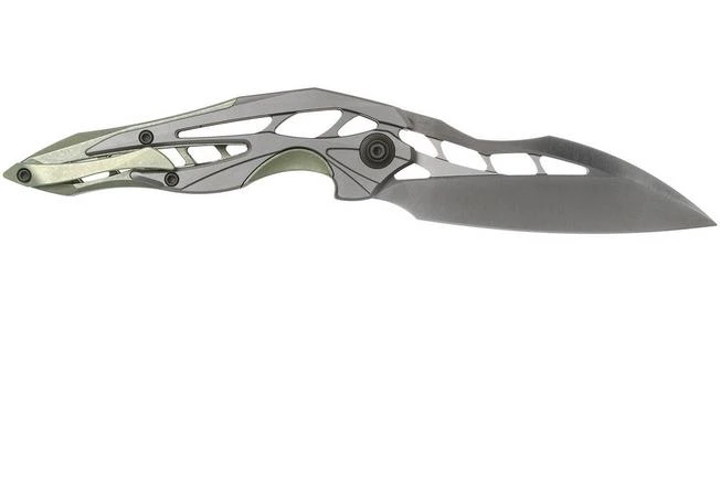 WE Knife Arrakis 906D Pocket Knife, Grey Green Satin, Elijah Isham Design 4 WE Knife Arrakis 906D Pocket Knife, Grey Green Satin, Elijah Isham Design - Image 2