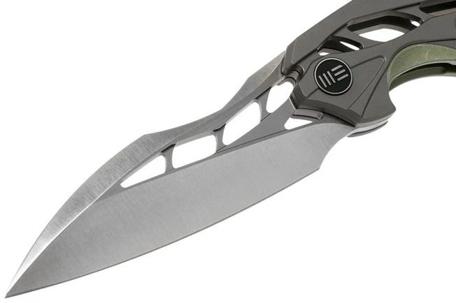 WE Knife Arrakis 906D Pocket Knife, Grey Green Satin, Elijah Isham Design 5 WE Knife Arrakis 906D Pocket Knife, Grey Green Satin, Elijah Isham Design - Image 3