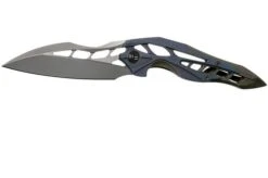 WE Knife Arrakis 906F Pocket Knife, Blue-bronze, Two-tone, Elijah Isham Design