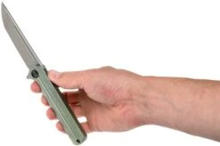 WE Knife Syncro 909A Green Ti Pocket Knife -We Knife WK909A 08 we knife