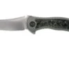 WE Knife 912CF-B Synergy2 Shredded Carbon Fibre Tanto Pocket Knife, Jim O’Young Design