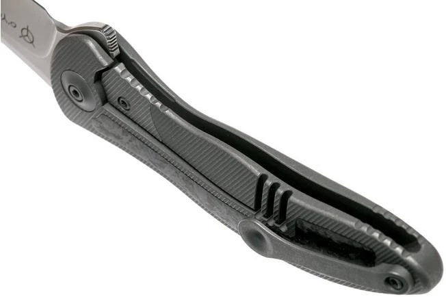 WE Knife 912CF-B Synergy2 Shredded Carbon Fibre Tanto Pocket Knife, Jim O’Young Design 7 WE Knife 912CF-B Synergy2 Shredded Carbon Fibre Tanto Pocket Knife, Jim O’Young Design - Image 5