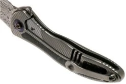 WE Knife 912CF-DS1 Synergy2 Damasteel Shredded Carbon Fibre Pocket Knife, Jim O’Young Design -We Knife WK912CF DS1 05 we knife