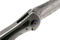 WE Knife 912CF-DS1 Synergy2 Damasteel Shredded Carbon Fibre Pocket Knife, Jim O’Young Design 16 WE Knife 912CF-DS1 Synergy2 Damasteel Shredded Carbon Fibre Pocket Knife, Jim O’Young Design -We Knife WK912CF DS1 06 we knife 1