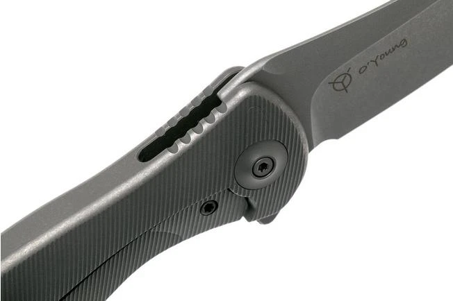 WE Knife 912C Synergy2 Grey Tanto Pocket Knife, Jim O’Young Design 8 WE Knife 912C Synergy2 Grey Tanto Pocket Knife, Jim O’Young Design - Image 6