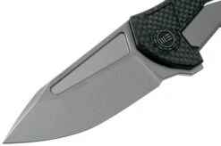 WE Knife 915A Sugga Grey Satin Pocket Knife, Mikkel Willumsen Design -We Knife WK915A 03 we knife