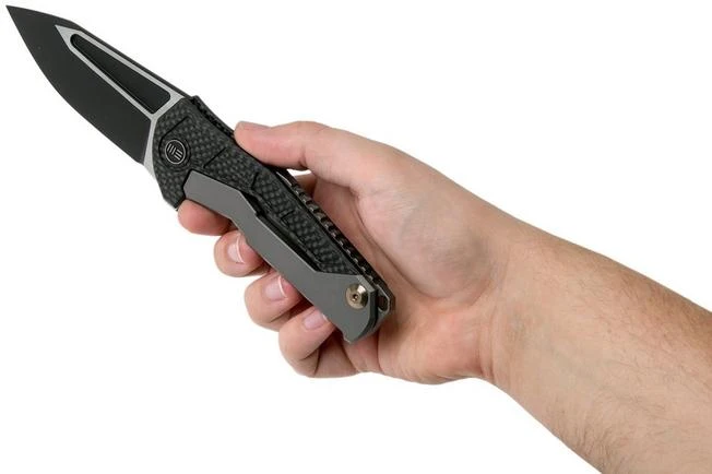 WE Knife 915B Sugga Black Stonewash Pocket Knife, Mikkel Willumsen Design 10 WE Knife 915B Sugga Black Stonewash Pocket Knife, Mikkel Willumsen Design - Image 8