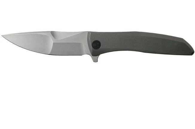 WE Knife Scoppio 923B Grey, Stonewashed Pocket Knife, Toni Tietzel Design 3 WE Knife Scoppio 923B Grey, Stonewashed Pocket Knife, Toni Tietzel Design