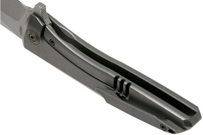 WE Knife Scoppio 923B Grey, Stonewashed Pocket Knife, Toni Tietzel Design 7 WE Knife Scoppio 923B Grey, Stonewashed Pocket Knife, Toni Tietzel Design - Image 5