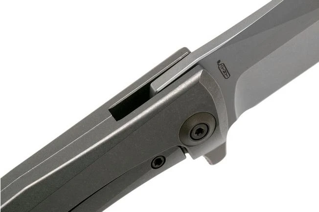 WE Knife Scoppio 923B Grey, Stonewashed Pocket Knife, Toni Tietzel Design 8 WE Knife Scoppio 923B Grey, Stonewashed Pocket Knife, Toni Tietzel Design - Image 6