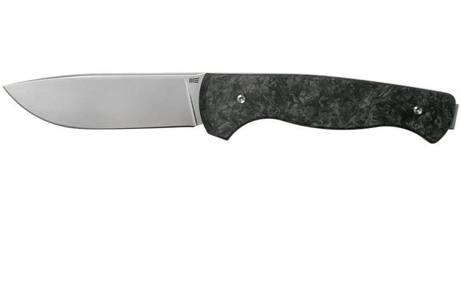 WE Knife MRF 925A Marble Carbon Fibre, Polished Beadblast Slipjoint Pocket Knife, Markus Reichart Design 3 WE Knife MRF 925A Marble Carbon Fibre, Polished Beadblast Slipjoint Pocket Knife, Markus Reichart Design