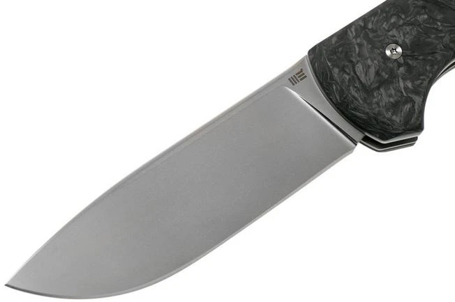 WE Knife MRF 925A Marble Carbon Fibre, Polished Beadblast Slipjoint Pocket Knife, Markus Reichart Design 5 WE Knife MRF 925A Marble Carbon Fibre, Polished Beadblast Slipjoint Pocket Knife, Markus Reichart Design - Image 3