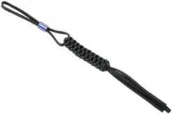 WE Knife A-01B Paracord Lanyard With Titanium Bead, Black