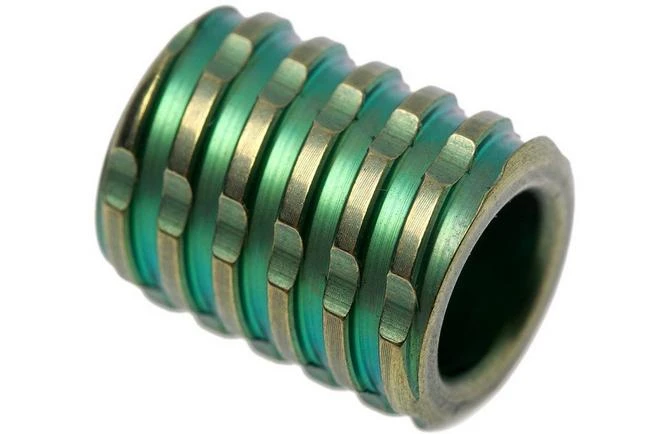 WE Knife Titanium Paracord Bead A-02A, Green 3 WE Knife Titanium Paracord Bead A-02A, Green