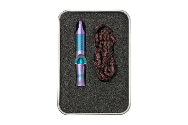 WE Knife Titanium A-05AP 120dB Purple, Emergency Whistle 7 WE Knife Titanium A-05AP 120dB Purple, Emergency Whistle - Image 5