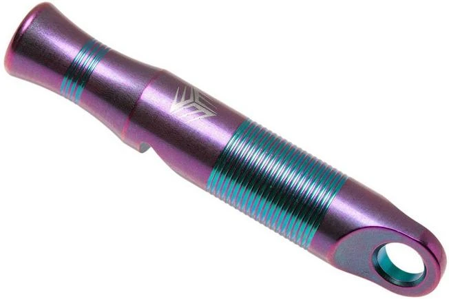 WE Knife Titanium Emergency Whistle 120dB Purple, A-05A 4 WE Knife Titanium Emergency Whistle 120dB Purple, A-05A - Image 2