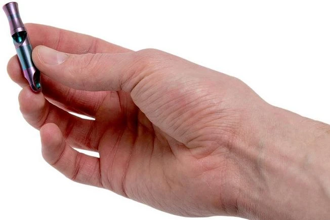 WE Knife Titanium Emergency Whistle 120dB Purple, A-05A 5 WE Knife Titanium Emergency Whistle 120dB Purple, A-05A - Image 3