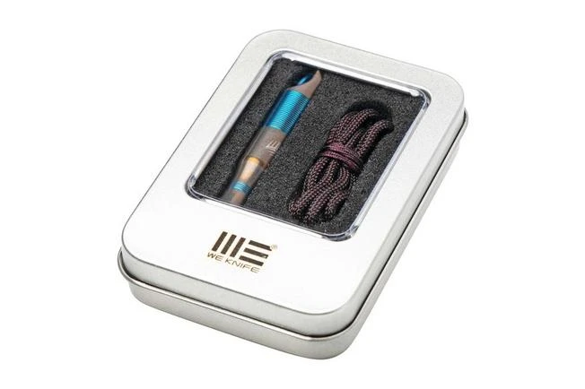 WE Knife Titanium A-05BP 120dB Blue, Emergency Whistle 6 WE Knife Titanium A-05BP 120dB Blue, Emergency Whistle - Image 4