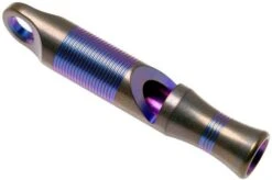 WE Knife Titanium Emergency Whistle 120dB Blue, A-05B