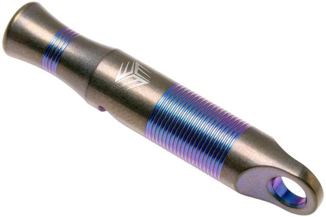 WE Knife Titanium Emergency Whistle 120dB Blue, A-05B 4 WE Knife Titanium Emergency Whistle 120dB Blue, A-05B - Image 2