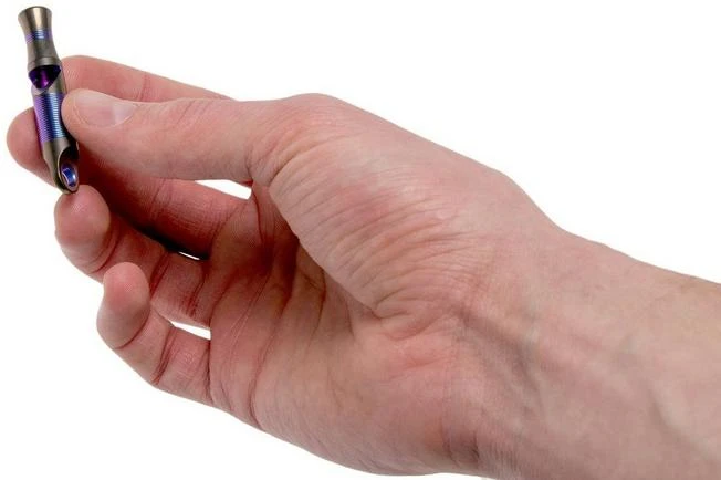 WE Knife Titanium Emergency Whistle 120dB Blue, A-05B 5 WE Knife Titanium Emergency Whistle 120dB Blue, A-05B - Image 3