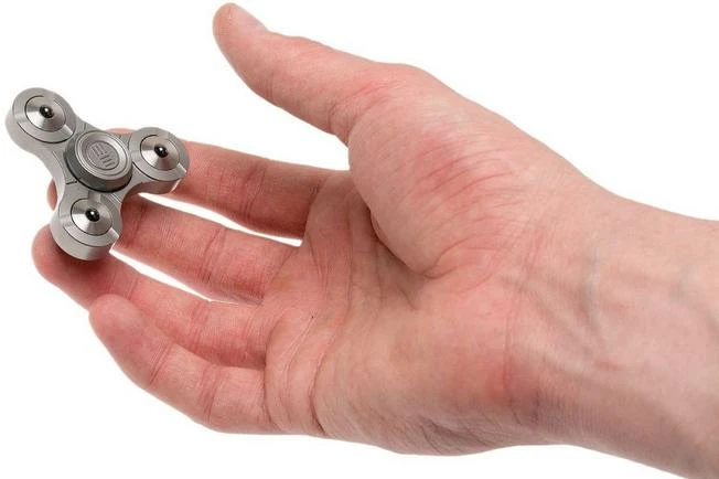 WE Knife S02C Fidget Spinner Titanium Grey 7 WE Knife S02C Fidget Spinner Titanium Grey - Image 5