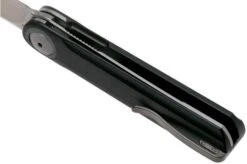 WE Knife Eidolon Drop Point, Integral Black G10 WE19074A-B Pocket Knife, Justin Lundquist Design -We Knife WKWE19074A B 05 we knife