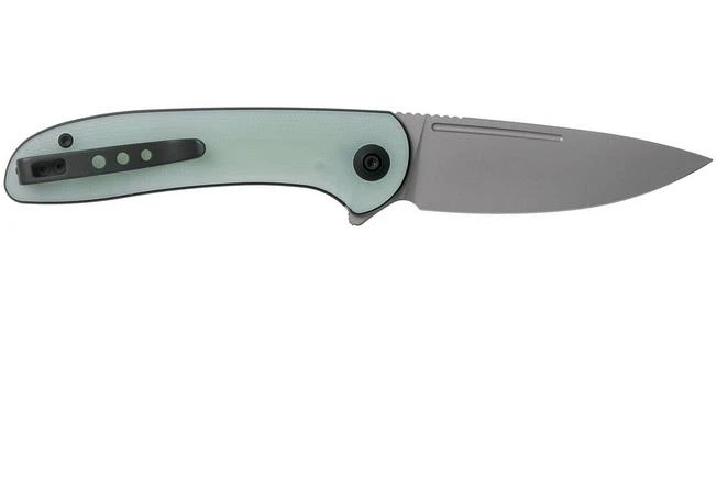 WE Knife Saakshi WE20020C-4 Stonewashed, Natural G10 Pocket Knife 4 WE Knife Saakshi WE20020C-4 Stonewashed, Natural G10 Pocket Knife - Image 2