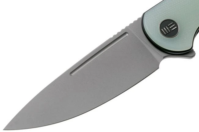 WE Knife Saakshi WE20020C-4 Stonewashed, Natural G10 Pocket Knife 5 WE Knife Saakshi WE20020C-4 Stonewashed, Natural G10 Pocket Knife - Image 3