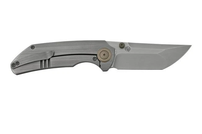 WE Knife Thug XL, WKWE20028D-1, Grey Titanium, Grey CPM-20CV Pocket Knife 4 WE Knife Thug XL, WKWE20028D-1, Grey Titanium, Grey CPM-20CV Pocket Knife - Image 2