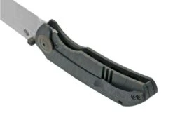 WE Knife Thug XL, WKWE20028D-2, Tiger Stripe Titanium, Satin CPM-20CV Pocket Knife -We Knife WKWE20028D 2 04 weknife 1