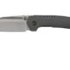 WE Knife Trogon WE22002-1, CPM 20CV Bead Blasted Grey Titanium, Pocket Knife -We Knife WKWE22002 1 01 weknife