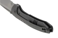 WE Knife Trogon WE22002-1, CPM 20CV Bead Blasted Grey Titanium, Pocket Knife -We Knife WKWE22002 1 04 weknife