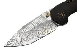 WE Knife Trogon WE22002B-DS1 Black Titanium, Heimskringla Damasteel Pocket Knife 11 WE Knife Trogon WE22002B-DS1 Black Titanium, Heimskringla Damasteel Pocket Knife -We Knife WKWE22002B DS1 03 weknife