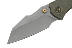 WE Knife High-Fin, WE22005-4, Tiger Stripe Titanium, Grey CPM-20CV Pocket Knife 10 WE Knife High-Fin, WE22005-4, Tiger Stripe Titanium, Grey CPM-20CV Pocket Knife -We Knife WKWE22005 4 03 weknife