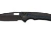 WE Knife Exciton Black Titanium Twill Carbon Fiber, Black Stonewashed CPM 20CV WE22038A-2 Limited Edition Pocket Knife