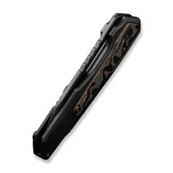 WE Falcaria Folding Knife Black/Copper Titanium Copper Foil Carbon Fiber Handle 20CV Wharncliffe Plain Edge Black Stonewash Finish WE23012B-2 -We Knife a0f610a6 ed57 418d a3c6 0b8898c1599f 62502.1713291497