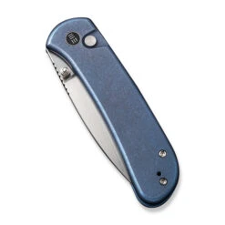 WE Qubit Folding Knife Blue Titanium Handle 20CV Drop Point Plain Edge Hand Rubbed Satin Finish WE22030F-3 13 WE Qubit Folding Knife Blue Titanium Handle 20CV Drop Point Plain Edge Hand Rubbed Satin Finish WE22030F-3 -We Knife a1274cfb 74c1 4e8f bec8 485840652c42 65982.1705979058