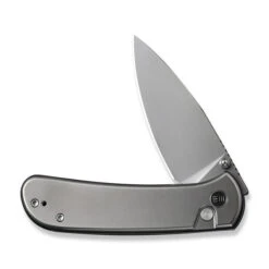 WE Qubit Folding Knife Polished Bead Blast Titanium Handle 20CV Drop Point Plain Edge Polished Bead Blast Finish WE22030F-2 12 WE Qubit Folding Knife Polished Bead Blast Titanium Handle 20CV Drop Point Plain Edge Polished Bead Blast Finish WE22030F-2 -We Knife a3c7ee5a 1816 49be 818a eaae149c00d1 48236.1705978009