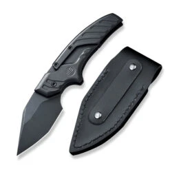 WE Typhoeus Folding Knife Black Titanium Handle 20CV Plain Edge Black Stonewash Finish WE21036B-1 -We Knife a669d183 ef15 42c7 a8fb a113d2d887ad 62040.1662562374