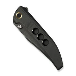 WE Ezinta Folding Knife Black Titanium Handle M390 Plain Black Blade WE22041-1 -We Knife a9c91b4e cd2f 409f 8aa2 2914056f6489 73061.1721925671