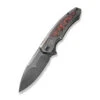 WE Hyperactive Folding Knife Polished Gray Orange Peel Lava Flow Fat Carbon Fiber Handle Vanax Drop Point Plain Edge Polished Gray Finish WE23030-2 -We Knife b9eca017 d655 4180 b5b1 94402505e276 46773.1704297447