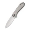 WE Elementum Folding Knife Gray Titanium Handle 20CV Plain Edge Satin Finish WE18062X-1 -We Knife bcd0d8ee f4fe 4dc7 94ad 1955d21f3c04 69716.1637764943