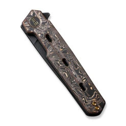 WE Navo Folding Knife Black/Copper Foil Carbon Fiber Handle 20CV Drop Point Plain Edge Black Stonewash Finish WE22026-5 13 WE Navo Folding Knife Black/Copper Foil Carbon Fiber Handle 20CV Drop Point Plain Edge Black Stonewash Finish WE22026-5 -We Knife c6e2a682 d2ac 4d48 80d5 5fd16867986c 63526.1706118683