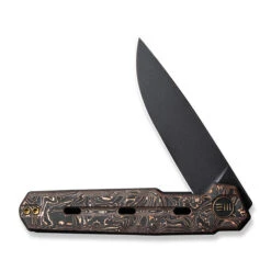 WE Navo Folding Knife Black/Copper Foil Carbon Fiber Handle 20CV Drop Point Plain Edge Black Stonewash Finish WE22026-5 12 WE Navo Folding Knife Black/Copper Foil Carbon Fiber Handle 20CV Drop Point Plain Edge Black Stonewash Finish WE22026-5 -We Knife d9c597e9 7a1d 4654 ac3d 0d5fdeb6cc32 43344.1706118682
